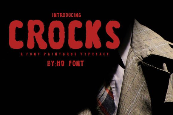 Crocks: The Bold Display Font for Modern Designers