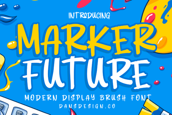 Marker Future: A Modern Display Font for Bold Branding